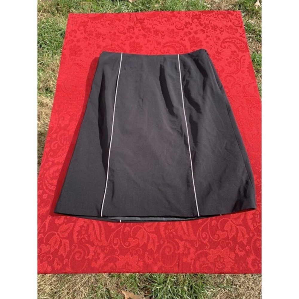 - Apostrophe Skirt Womens 14 Black White Stripe‎ Stretch Lined Office Work …